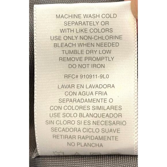 ATHLETIC WORKS Mens Full Zip Hooded Windbreaker Jacket Gray M 38/40 Gorpcore Y2k - Picture 8 of 9